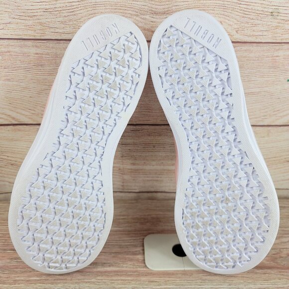 NOBULL Pink Camo Trainer Shoes Women's Size 9.5 Canvas Training Running CrossFit - Picture 7 of 9